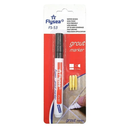 

Filler Tile Grout Pen 5ML Marker Grout Restorer Penfea Waterproof Marker Tools & Home Improvement Dry Wall Patch Drywall Patch Self Adhesive Hole in One Basket