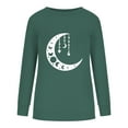 thumbnail image 5 of Patlollav Pntutb Womens Sweatshirt,Ladies Print Loose Long Sleeve Tops, 5 of 7