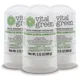 thumbnail image 1 of Desodorante Piedra Cristal Alumbre 3 Pack Vital Green, 1 of 5