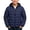 Navy, variant on CYRBOKO Puffer Jackets for Boys, Lightweight Long Sleeve Winter Zip Up Hooded Outerwear Yellow Size 7-8 T