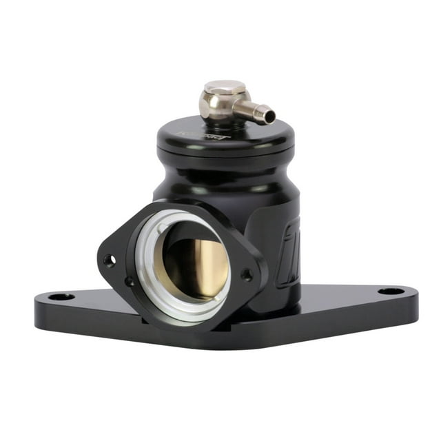 Turbo Smart Turbocharger Blow Off Valve TS-0203-1215 Kompact; Recirculating; Black; Aluminum; With Gasket/Green Spring