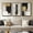 Block-16" W x 24" H x 3Pcs, variant on Canvas Art Prints Black and White Dialogue 16" W X 24" H X 3pcs Abstract Wall Decor