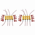 thumbnail image 1 of 8pcs LED Indicator Ballast Load Resistor Flash Rate Relay Turn Signal Bulbs 50W 6 Ohm Load Resistor, 1 of 7