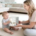 thumbnail image 6 of Baby Toys 6-12 Months, Montessori Shape Sorter & Stacking Rings & Cups & Sensory Balls, Teething & Stacking Toys for 6+ Months, Neutral Color Gift for Boys Girls, 6 of 8