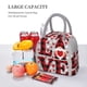 thumbnail image 5 of Disketp Buffalo Plaid Love And Gnome Bolsa Térmica para Almuerzo, Lonchera con Abertura Amplia y Gran Capacidad, Organizador Reutilizable para Mujeres, Hombres y Adultos, 5 of 6