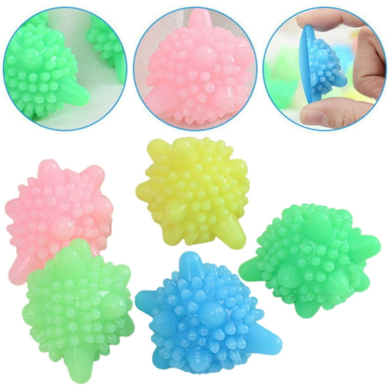 Washer BallsReusable Tangle-Free Eco-Friendly Laundry Scrubbing BallsSolid Colorful Laundry Washing Balls Enhance Your Machine Cleaning Power (15 Pcs) Washer BallsReusable Tangle-Free Eco-Friendly Laundry Scrubbing BallsSolid Colorful Laundry Washing Balls Enhance Your Machine Cleaning Power (15 Pcs)