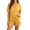 Yellow, variant on WRKEKC Pajama Shorts Set for Women Short Sleeve Top with Elastic Waist Shorts Sleepwear Loungewear Pajamas Sleep Set