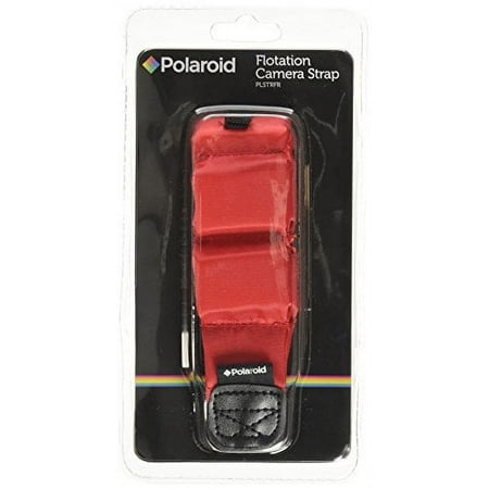 Polaroid Floating Wrist Strap Red for Underwater Waterproof Cameras/ Camcorders Housings