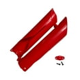 thumbnail image 3 of DYNWAVECA 2Pcs Shock Absorber Guard Front Fork Guard Cover Boot Protective Cover Compatible Replacement for TC125/250 Red, 3 of 10