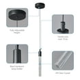 thumbnail image 7 of ZHLWIN Modern Kitchen Island Pendant Light Dimmable LED Black Mini Pendant Lighting Bedroom Bedside Table Small Pendant Lights, 7 of 7