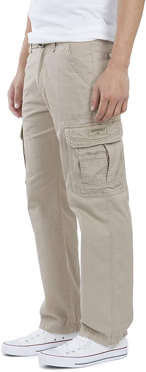  Unionbay Survivor IV pantalón cargo holgado para hombre., Rye :  Ropa, Zapatos y Joyería