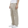 thumbnail image 3 of UnionBay Mens Survivor IV Casual Cargo Pants, Beige, 42W x 30L, 3 of 5