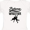 thumbnail image 4 of Inktastic Wrestling Future Wrestler Boys Long Sleeve Baby Bodysuit, 4 of 5
