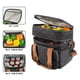 thumbnail image 5 of Fiudx Bolsa Térmica para Picnic Al Aire Libre, Diseño de Doble Aislamiento, Tecnología a Prueba de Fugas, Nevera de Viaje Versátil, Esencial para Camping y Picnic, Correa de Hombro Extraíble, 28 X 26, 5 of 7