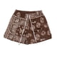 thumbnail image 1 of Pantalones Atléticos de Verano de la Cintura Elástica con Cordón Imprimir Pantalones Cortos Deportivos de Cinco Puntos para la Playa Y el Gimnasio, 1 of 2