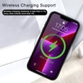 thumbnail image 5 of for iPhone 13 Pro Case Cute Slim Shockproof Phone Case with Wireless Charging Support and Protection, Black, 5 of 15