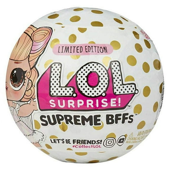 MGA Entertainment L.O.L. Surprise! Supreme BFFs Mystery Pack, Limited Edition Doll, White