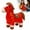 Red, variant on Horse Stuffed Animal,2026 Horse New Year Plush Mascot Horse Statue,7.87" Tabletop Ornament for Chinese New Year Spring Festival Zodiac Gift Blessing Souvenir Home Office(Brown)