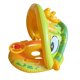 thumbnail image 4 of Flotador De Piscina Divertido, Bonito Anillo De Natación Inflable Para Lago, Piscina De Verano, Amarillo Con Dosel, 4 of 9