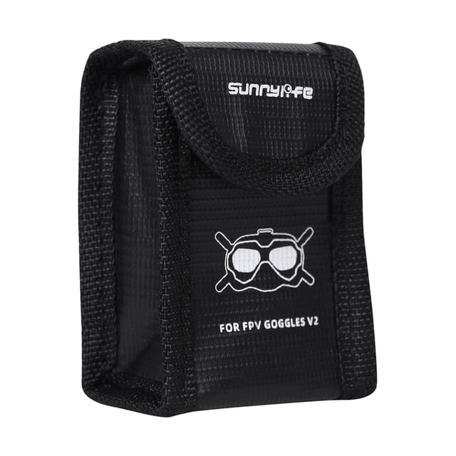 Bolsa de seguridad para batería a prueba de explosiones, funda de carga 1 batería para V2 Zulema estuche de protección de almacenamiento