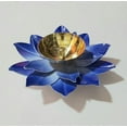 thumbnail image 2 of PARIJAT HANDICRAFT Brass Lotus Kuber Diya for Puja Home Décor Brass Diya Deepak Oil Lamp Small Lotus Kamal Shape for Home Temple Puja Articles Decor Gifts Giting, 2 of 5