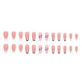 thumbnail image 1 of Uñas postizas de mariposa y hada de longitud media, multicolor, acrílicas, con pegamento, efecto hielo, florales, para fiesta y uso diario, regalo, 1 of 4