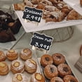 thumbnail image 3 of Food Stands for Display Party, 10-Pack Small Chalkboard Signs with Stand, Great for Party Food Display, Wedding Centerpiece Table decorations, Rustic Home decor and Galentines Day, 3 of 3
