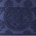 thumbnail image 5 of Beatrice Home Fashions Medallion Chenille Standard Sham Navy, 5 of 5