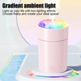 thumbnail image 2 of Car Humidifier Diffuser with Colorful Ambient Light, Usb Mist Humidifier for Office/Bedroom/Car/Home Aromatherapy, 4.09x2.68In, 2 of 6