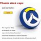 thumbnail image 2 of Joystick Caps Silicone Rubber Thumb Grip Caps Replacement for PS5 PS4 PS3 Xbox 360 Xbox One X Elite S Controller 6 Pack, 2 of 4