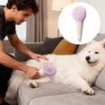 thumbnail image 3 of Ice Grooming Brush and Massage Comb for Pet Bathing Shedding Control Deshedding with Ergonomic Handle, 3 of 6