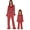 Burgundy, variant on AIGUR Mommy and Me Satin Pajamas Set Adorable Heart Print Long Sleeve Turn Down Collar Tops and Pants, Family Matching Sleepwear