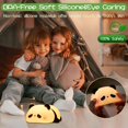 thumbnail image 4 of Luz nocturna de panda, lámpara de escritorio LED activada por tacto, lámpara de noche de bebé de dibujos animados lindo para dormitorio de niños, luz nocturna LED suave para niños, 4 of 5