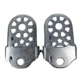 thumbnail image 1 of Reposapiés plegable para el asiento trasero de la bicicleta, piezas de reparación de metal, accesorios robustos, fácil instalación de 4,4 x 2,6 pulgad, 1 of 9