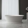 thumbnail image 2 of Cora 67 Inch Acrylic Double Ended Pedestal Tub, 2 of 2