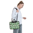 thumbnail image 6 of Lsque Broccoli 2 Pattern Laptop Bag – Portable & Slim Single-Shoulder Computer Case with Adjustable Strap, Protective, Lightweight for 13”/14”/15.6” Laptops, 6 of 8