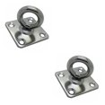 thumbnail image 3 of Greeniant Placa de ojo colgante para techo de barco, colgador de acero inoxidable, soporte de suspensión, gancho, accesorios de mantenimiento, columpio 5MM 2piezas Greeniant CBP384861, 3 of 6