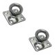 thumbnail image 1 of Hebilla de placa de ojo colgante de techo de barco Toystoory gancho de suspensión de acero inoxidable piezas de mantenimiento, 1 of 6