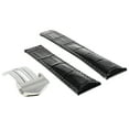thumbnail image 2 of 19MM LEATHER BAND STRAP FOR TAG HEUER CARRERA CV2111 CV2113 F1 + CLASP BLACK WS, 2 of 2