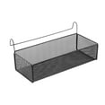 thumbnail image 2 of deevoka Dormitory Bed Bedside Shelf Stylish Decorative Bunk Bed Mesh Origanizer Hanging black, 2 of 9