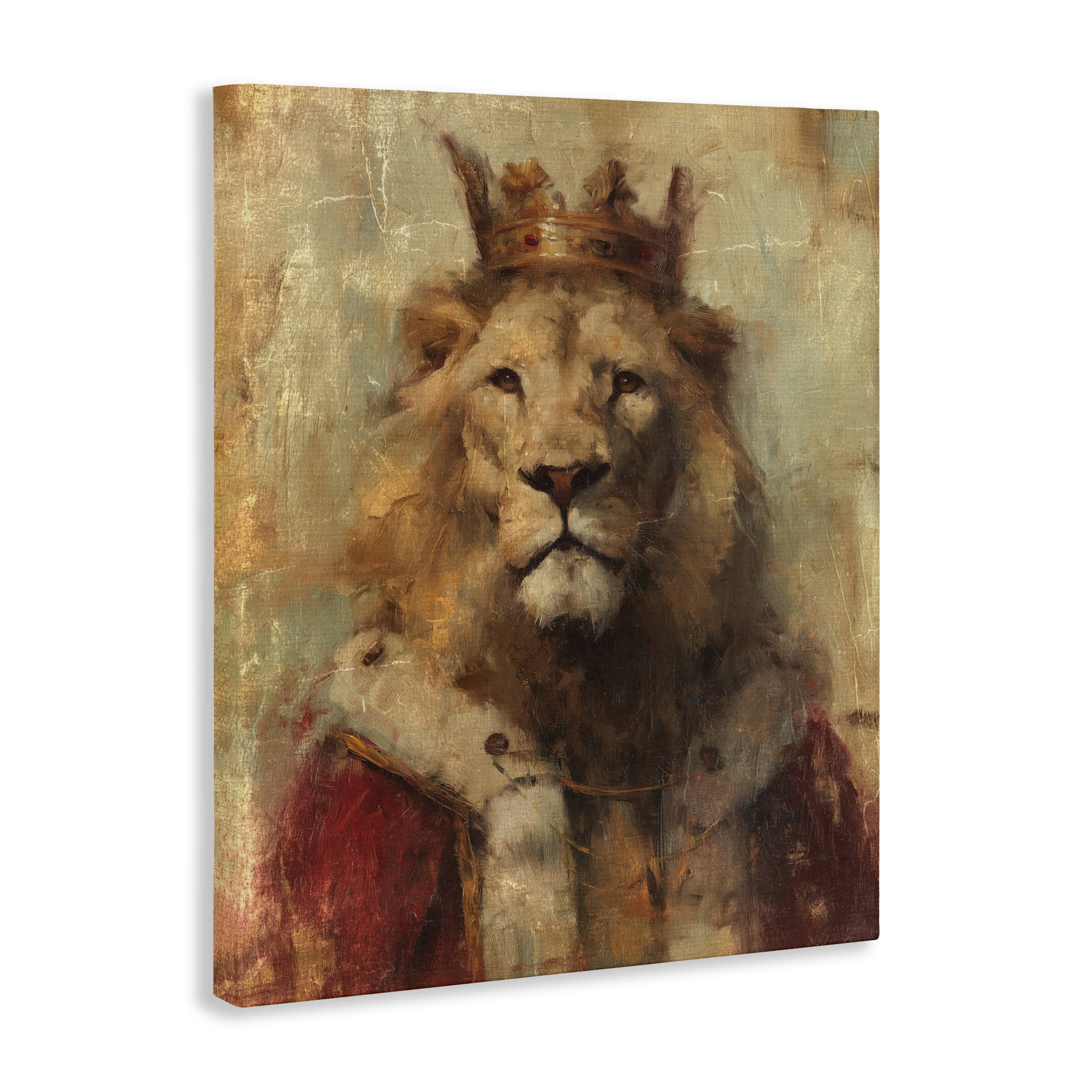 Stupell Industries Regal Lion Sovereign Canvas Wall Art, design by Svetlana Aleynikova