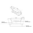 thumbnail image 7 of Furniture of America Cordea TV Stand for TVs up to 48", White, 7 of 7