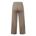 thumbnail image 5 of Pants for Women Sweat Workout Wide Leg Elastic Waist Sweatpants Fashion Line Loose Pants Fall Casual Basic Trousers Womens Trousers, 5 of 5