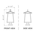 thumbnail image 5 of Z-Lite 4 Light Outdoor Pier Mounted Fixture, 5 of 5