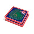 thumbnail image 1 of YouTheFan 9028987 MLB Texas Rangers 3D StadiumViews Coaster Set - Globe Life Park à Arlington&44; Pack de 2, 1 of 1