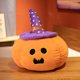 thumbnail image 5 of Almohada blanda de calabaza de Halloween Almohada de calabaza de Halloween Almohada divertida de calabaza de Halloween con sombrero Almohada blanda de calabaza naranja Feliz fiesta de Halloween Fal, 5 of 5