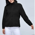 thumbnail image 2 of Niaviben Fleece Sweatshirts for Women Zip Up Sweatshirt Women Winter Hoodies for Women Jackets for Women Zip Up Sweatshirt Women's Jacket Sweatshirts Women Black L, 2 of 5