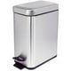 thumbnail image 1 of bote de basura Good & Good Cesto con tapa pedal metal cromado 5 L, 1 of 9