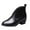 Black, variant on Thanksgiving Day Clearance Sales Juebong Vintage Women Slip On Boots Pointed Toe Round Head Chunky Heel Short Shoes