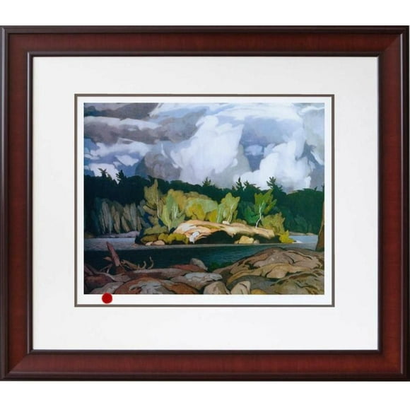 Ragged Sky by A J Casson-  Framed Art